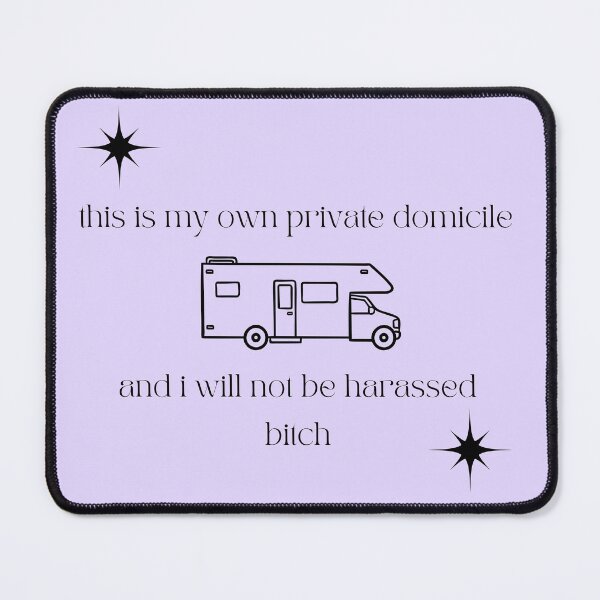 Item preview, My Own Private Domicile Quote Jesse Pinkman designed and sold by Femme Pastel Collective.