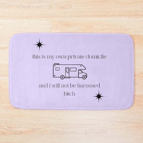 Item preview, My Own Private Domicile Quote Jesse Pinkman designed and sold by Femme Pastel Collective.