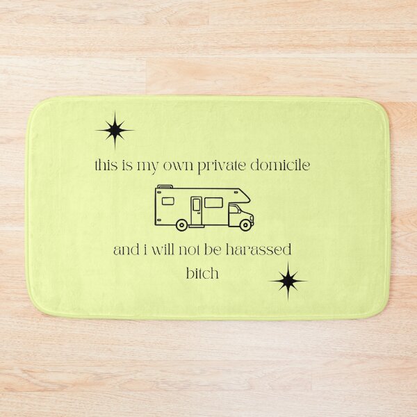 Item preview, My Own Private Domicile Quote Jesse Pinkman designed and sold by Femme Pastel Collective.