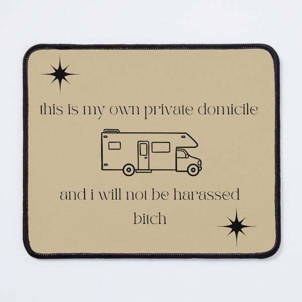 Item preview, My Own Private Domicile Quote Jesse Pinkman designed and sold by Femme Pastel Collective.