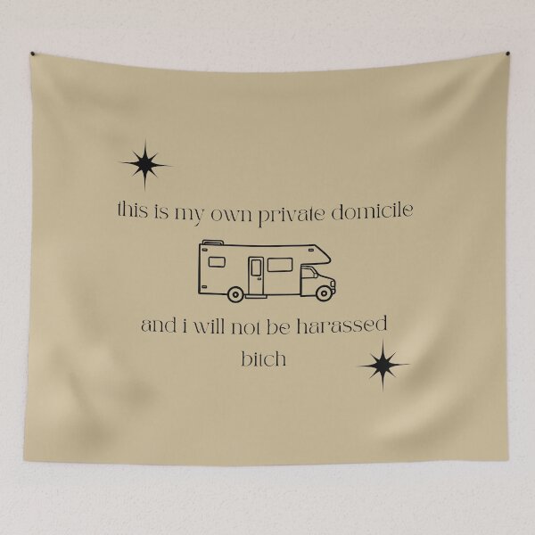 Item preview, My Own Private Domicile Quote Jesse Pinkman designed and sold by Femme Pastel Collective.