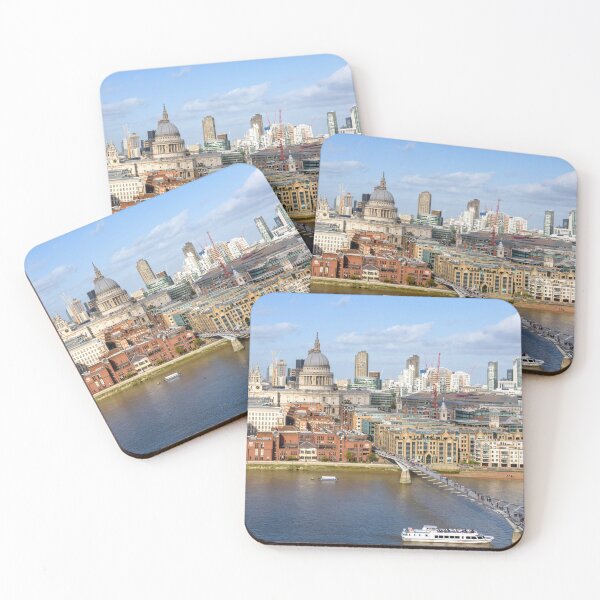 Item preview, London Skyline across the Thames River designed and sold by Kasia Design.