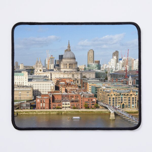 Item preview, London Skyline across the Thames River designed and sold by Kasia Design.