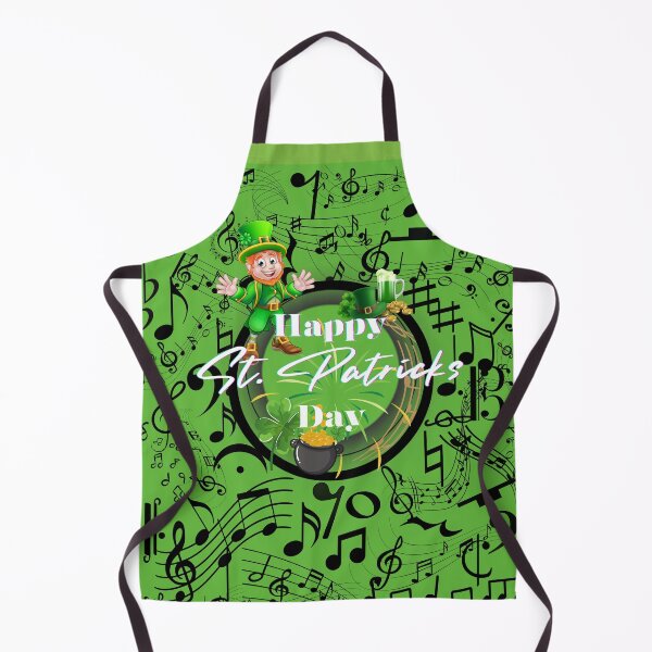 Item preview, Music Everywhere In Ireland Happy St. Patty's Day Original Graphic Artwork designed and sold by BrightrDayMusicArt.
