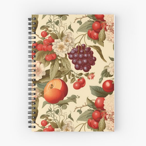 Item preview, Vintage Fruits and Flowers Pattern designed and sold by emarts.