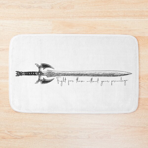 Item preview, Fantasy swords Fight For Those Without Your Privilege designed and sold by Szkicerka.