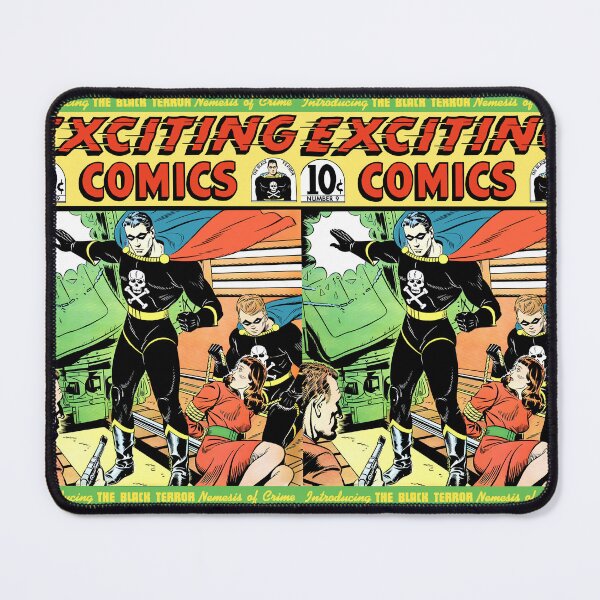 Item preview, Exciting Comics #9 1941 The Black Terror designed and sold by ArchimedesPrime.