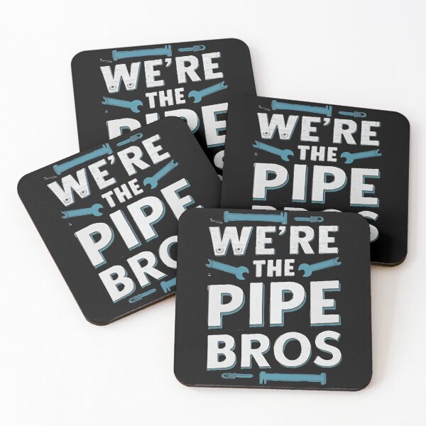 Item preview, We're The Pipe Bros Plumber Birthday designed and sold by DomTeesHaven.