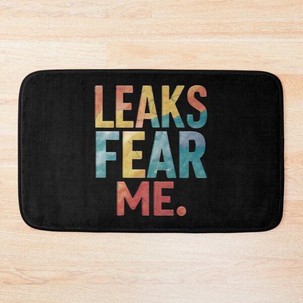 Item preview, Leaks Fear Me. Plumber Birthday designed and sold by DomTeesHaven.