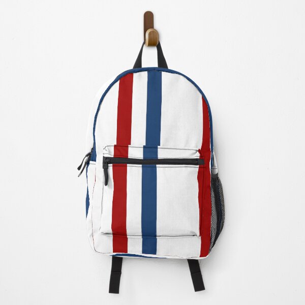 Item preview, Retro vintage color stripes - red and blue designed and sold by TalBright.