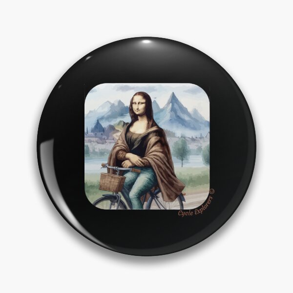 Item preview, Cycling Mona Lisa Mountain View designed and sold by cycleexplorers.