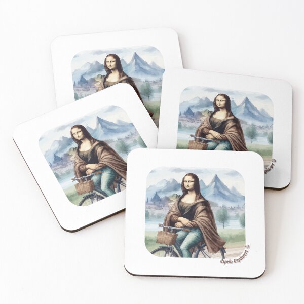 Item preview, Cycling Mona Lisa Mountain View designed and sold by cycleexplorers.