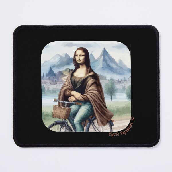 Item preview, Cycling Mona Lisa Mountain View designed and sold by cycleexplorers.