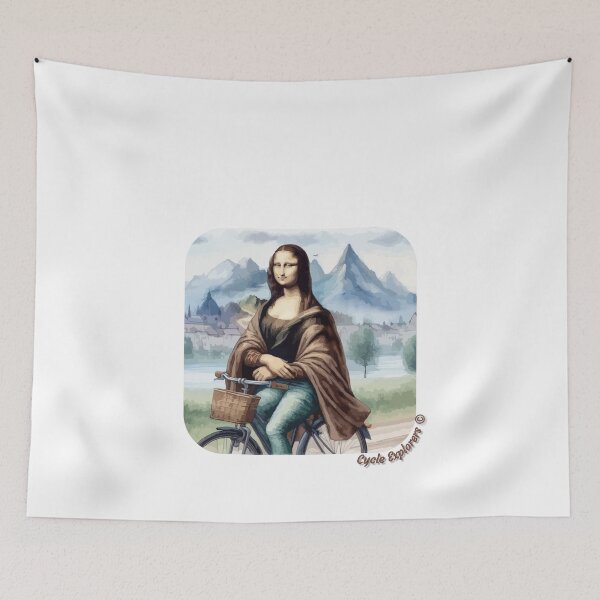 Item preview, Cycling Mona Lisa Mountain View designed and sold by cycleexplorers.
