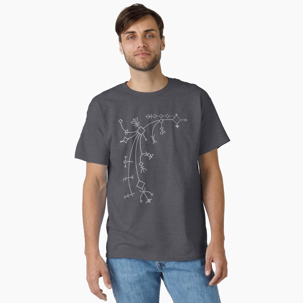Vista previa del artículo con la obra «Camiseta clásica», diseñado y vendido por LtheD.