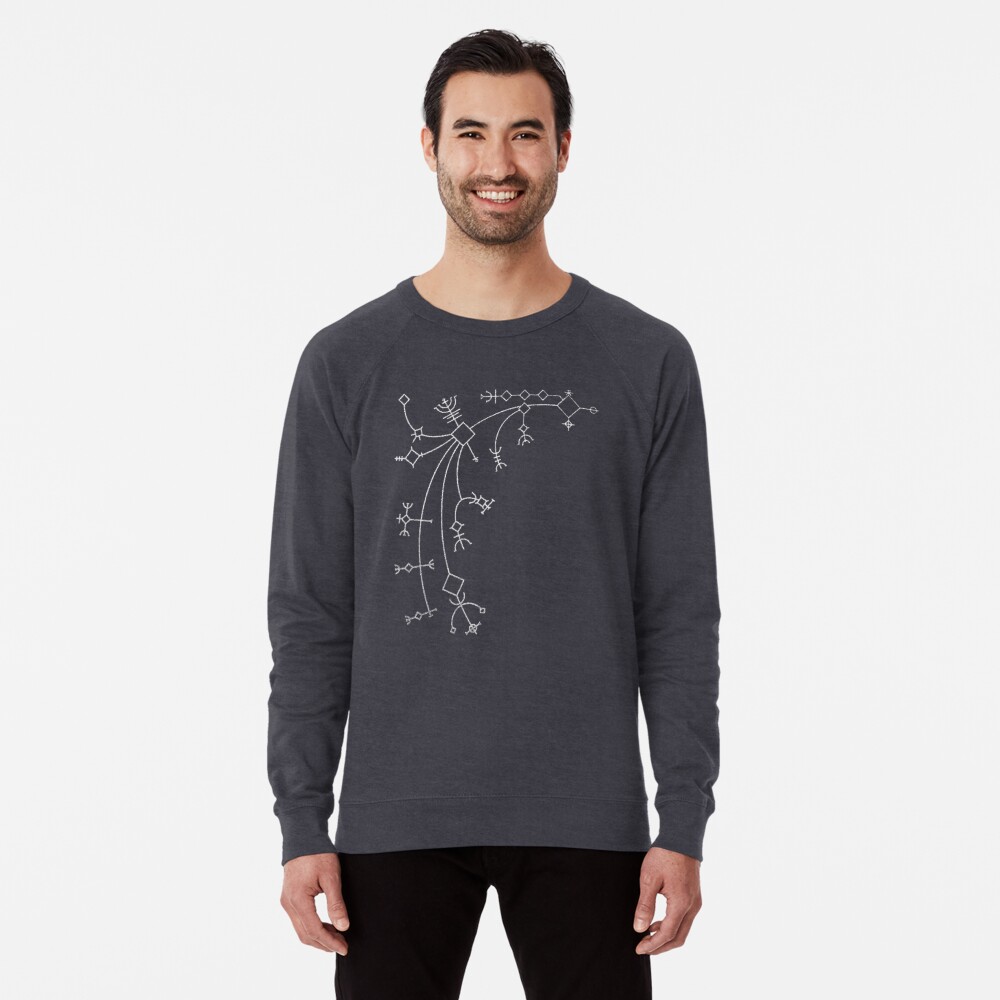 Vista previa del artículo con la obra «Sudadera ligera», diseñado y vendido por LtheD.