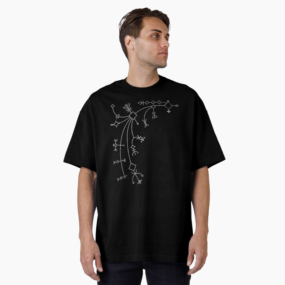 Vista previa del artículo con la obra «Camiseta holgada», diseñado y vendido por LtheD.