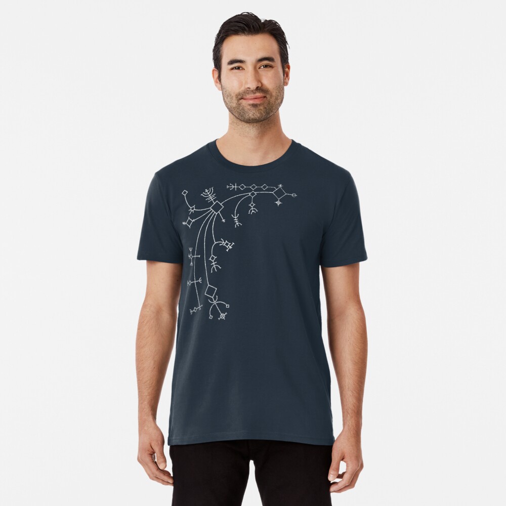 Vista previa del artículo con la obra «Camiseta premium», diseñado y vendido por LtheD.