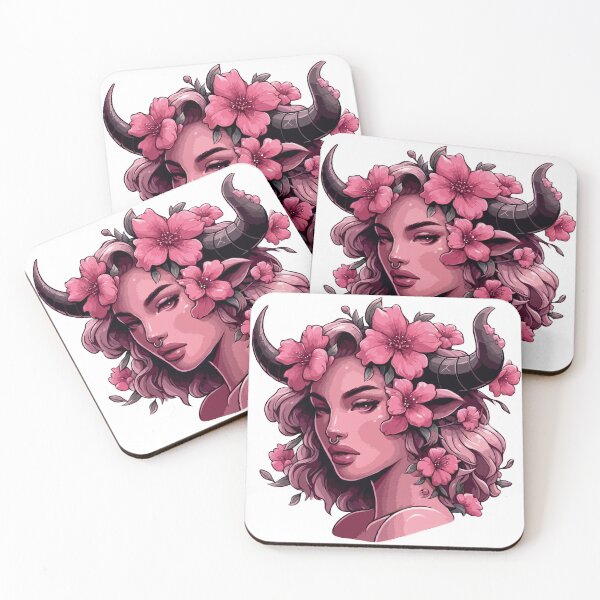 Item preview, Taurus woman flowers designed and sold by TshirtTalkYou.