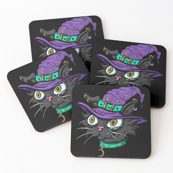 Item preview, Halloween Spooky Witch Cat designed and sold by GoofGore.
