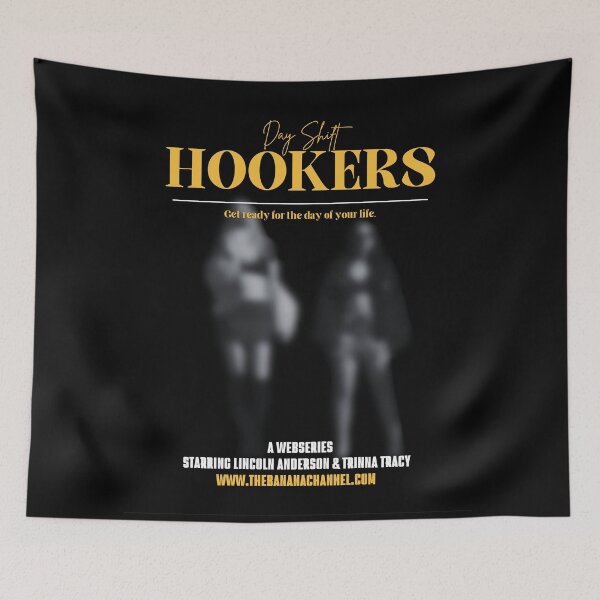 Item preview, Day Shift Hookers Moody Poster designed and sold by DaBananaChannel.