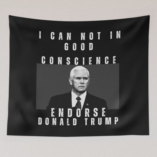 Item preview, " I cannot in good conscience endorse Donald Trump " designed and sold by LLdreams.