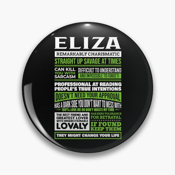Artikelvorschau, Definition des Mädchennamens Eliza entworfen und verkauft von Share-me.