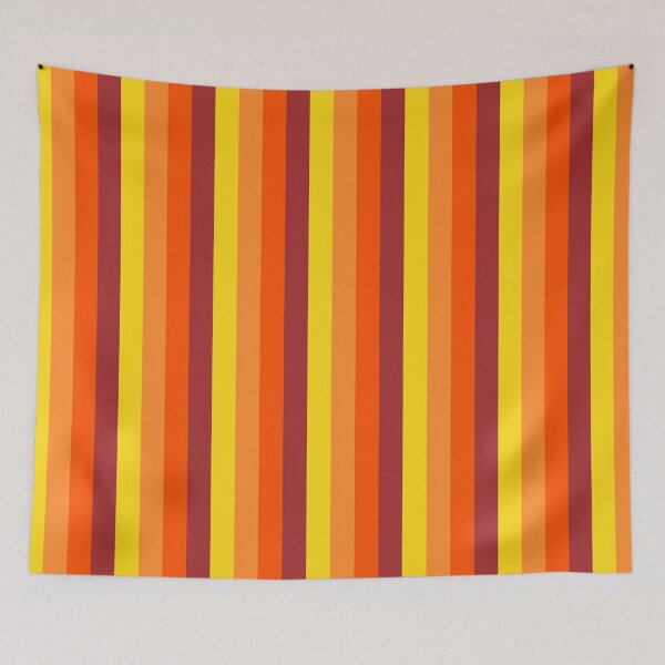 Item preview, Retro vintage color stripes - warm colors designed and sold by TalBright.