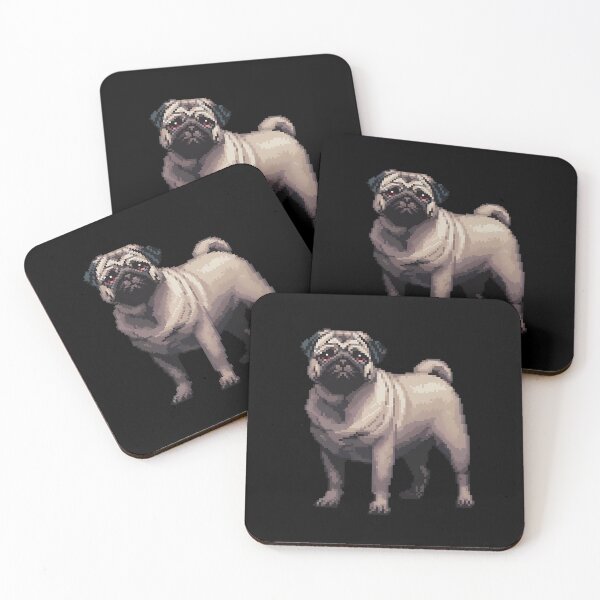 Item preview, Pixel Pug designed and sold by CUTEDOGGIEZ.