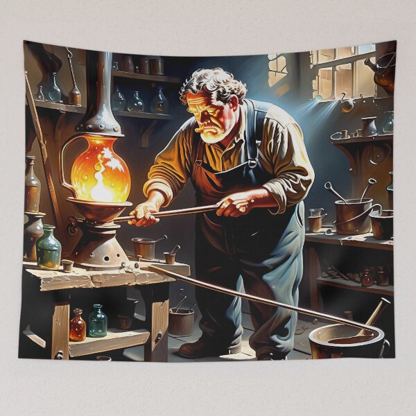 Item preview, The glassblower designed and sold by BardamuLF.