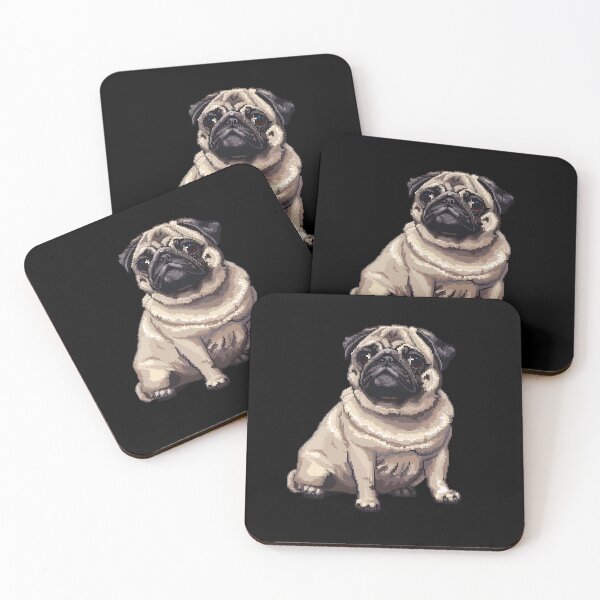 Item preview, 16-bit Pug designed and sold by CUTEDOGGIEZ.