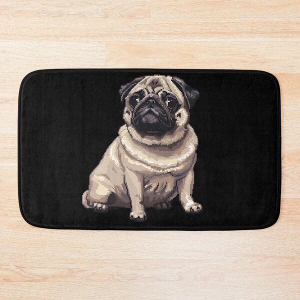 Artikelvorschau, 16-bit-pug entworfen und verkauft von CUTEDOGGIEZ.