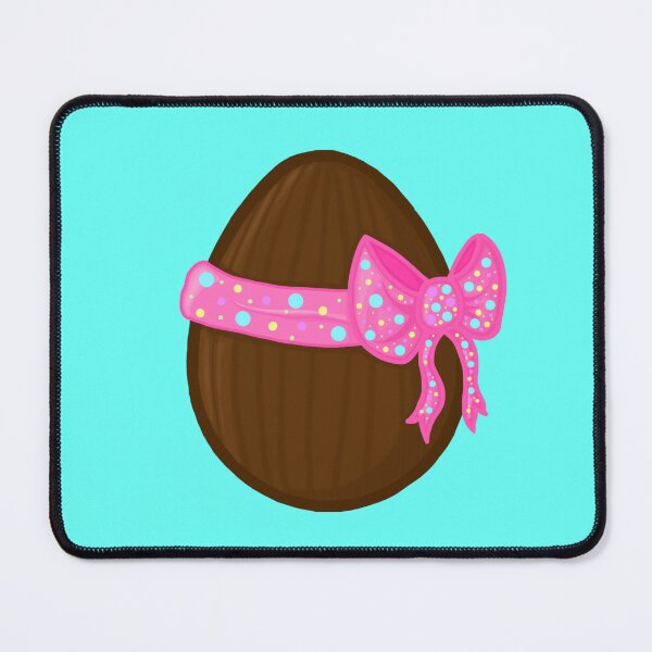 Item preview, Easter egg with pink ribbon designed and sold by Pandaerable.