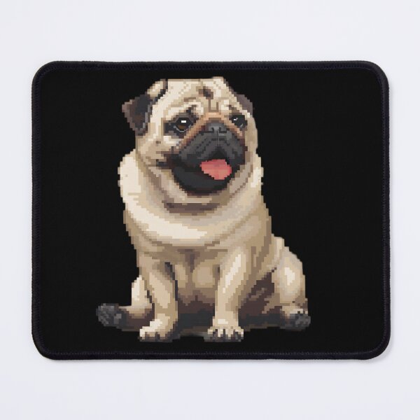 Item preview, 16-bit Pixel Art Pug designed and sold by CUTEDOGGIEZ.