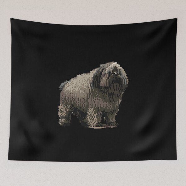 Item preview, 16-bit Pixel Art Puli designed and sold by CUTEDOGGIEZ.