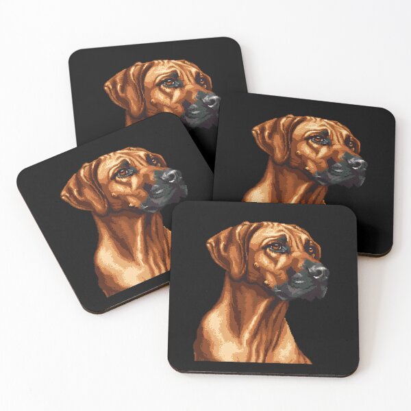 Item preview, Pixel Rhodesian Ridgeback designed and sold by CUTEDOGGIEZ.