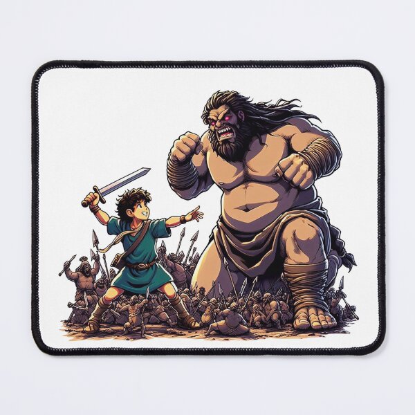 Item preview, david vs goliath designed and sold by FreshArtFusion.