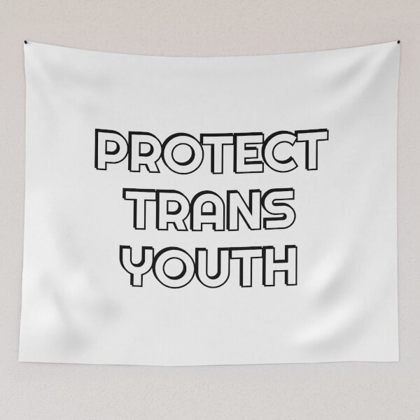Item preview, Protect Trans Youth - Transgender Pride designed and sold by Inspirationmotivation.