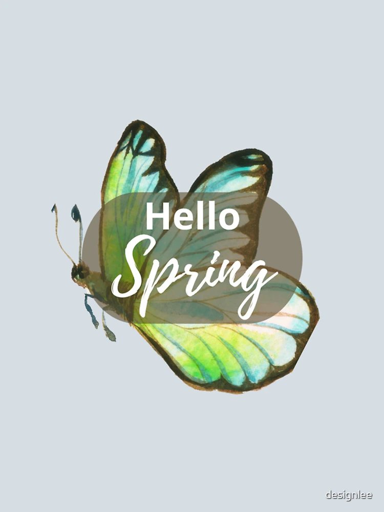 Thumbnail 4 of 4, iPhone Case, Hello Spring designed and sold by designlee.