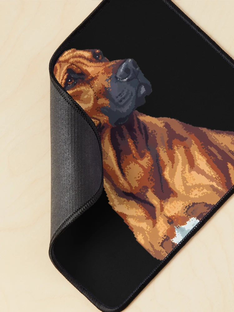 Thumbnail 2 of 5, Mouse Pad, 16-bit Rhodesian Ridgeback designed and sold by CUTEDOGGIEZ.