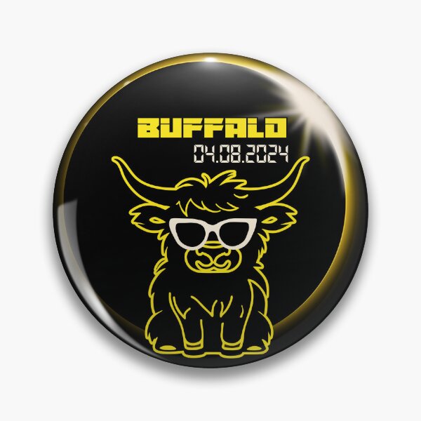 Artikelvorschau, Sonnenfinsternis 2024 Buffalo, NY entworfen und verkauft von KrisRubinArt.