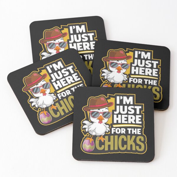 Item preview, Im Just Here For The Chicks designed and sold by Krieghorn.