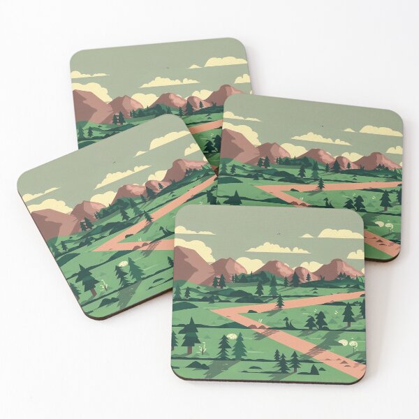 Item preview, Geometric mountains designed and sold by Tajdi.