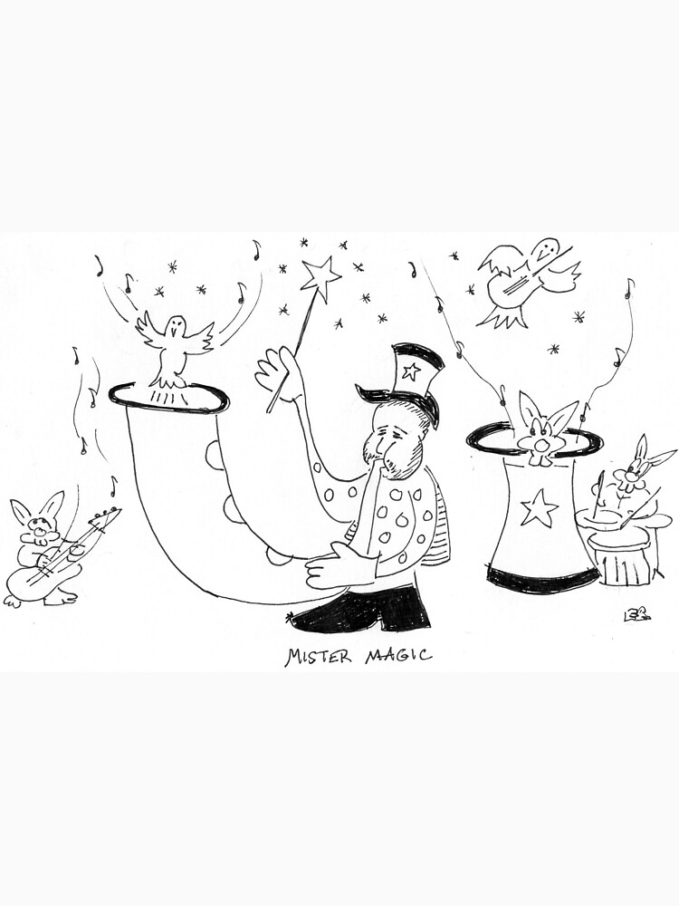 Thumbnail 7 of 7, Classic T-Shirt, Mr. Magic designed and sold by bromfieldpen.