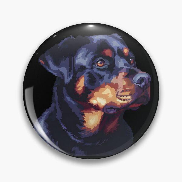 Item preview, Rottweiler De 16 Bits designed and sold by CUTEDOGGIEZ.