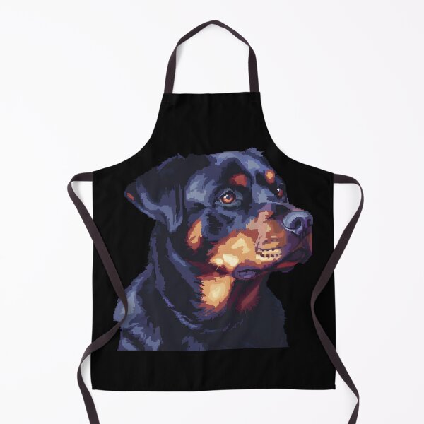 Aperçu de l'œuvre Rottweiler 16 Bits créée et vendue par CUTEDOGGIEZ.
