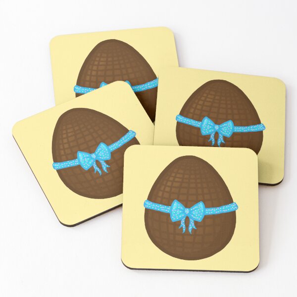 Item preview, Easter egg with blue ribbon designed and sold by Pandaerable.