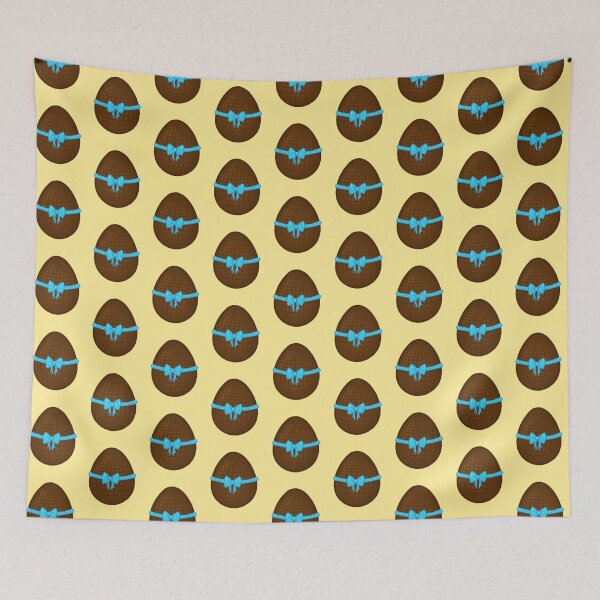 Item preview, Easter egg with blue ribbon designed and sold by Pandaerable.
