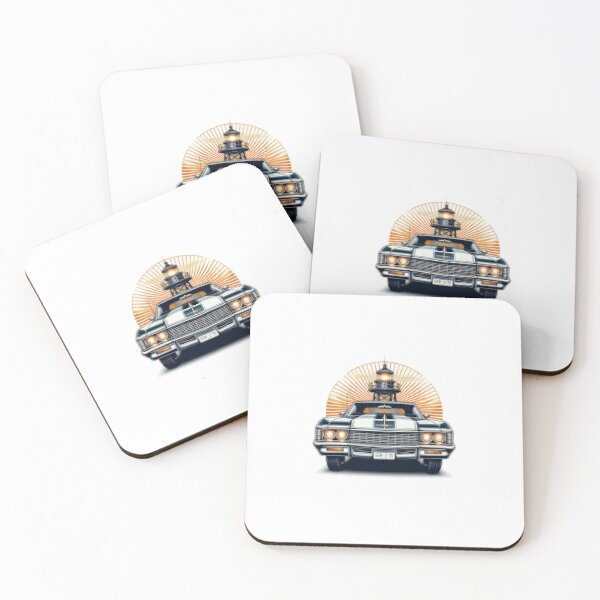 Item preview, 70s Chevrolet Impala Pixelart designed and sold by VintageCarsShop.