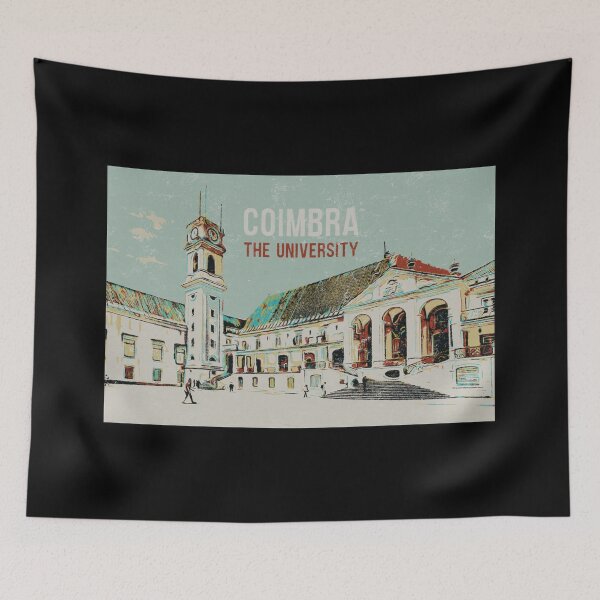 Item preview, illustration of the former University of Coimbra designed and sold by Lemomo-artworks.